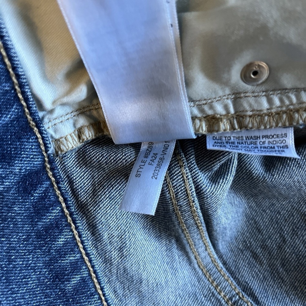 J Crew Denim Miniskirt Plus Size 24 NWT Stretch‎ Style #BZ89 - Picture 8 of 8